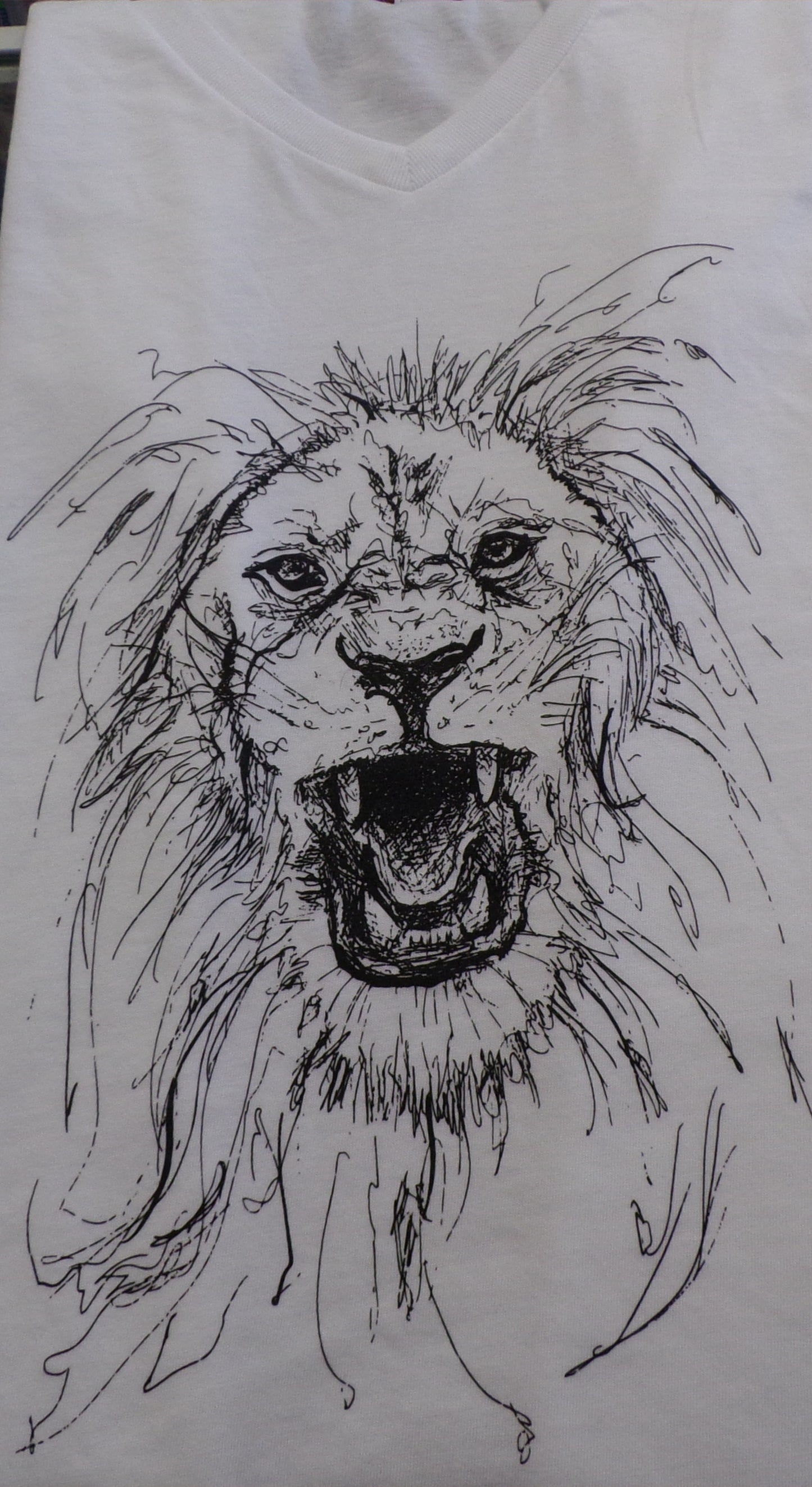 Roaring Lion Face Tee